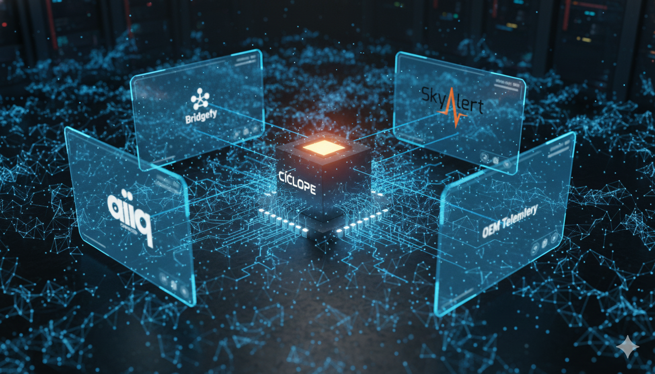 Consulta en red de antenas BLE